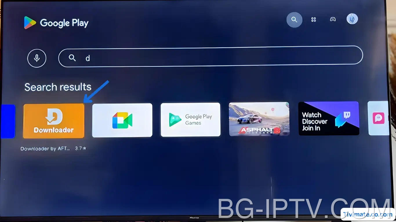Инсталирайте приложението Downloader от Amazon Appstore на Firestick