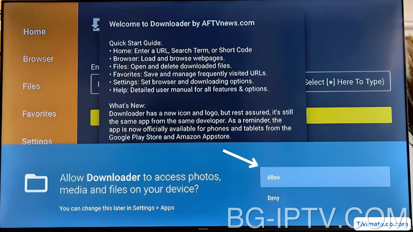 Разрешаване на Firestick Downloader разрешения за неизвестни приложения
