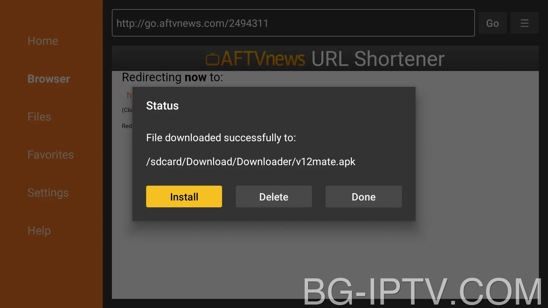 Инсталирайте IPTV Smarters Pro APK на Amazon Firestick Developer Options