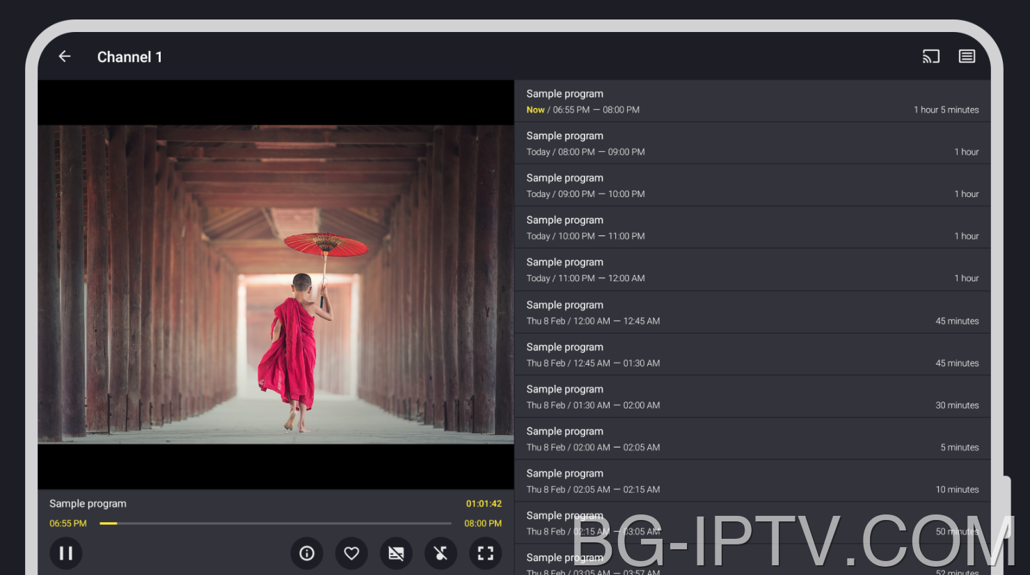 Обработвайте и гледайте IPTV на Televizo IPTV